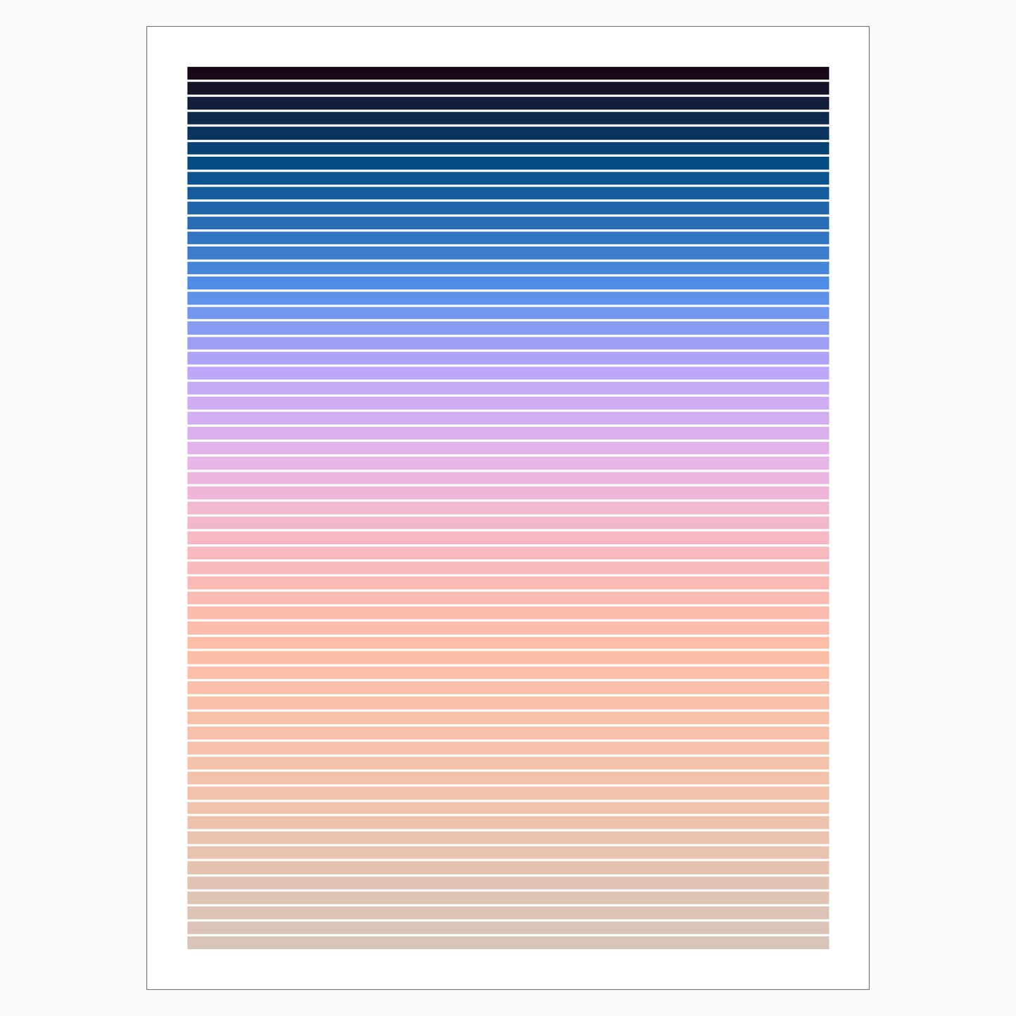 Colorful minimalistic modern poster art design.